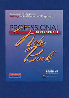 Link to Regie Routman in Residence: Transforming our Teaching through Writing for Audience and Purpose -- P
