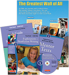 Link to Explorations in Nonfiction Writing, Grade 3