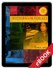 Learn more aboutWith Rigor for All, Second Edition