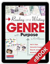 Learn more aboutReading and Writing Genre with Purpose in K-8 Classrooms
