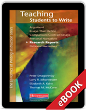 Learn more aboutTeaching Students to Write Research Reports