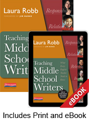 Learn more aboutTeaching Middle School Writers