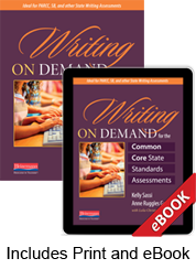 Learn more aboutWriting on Demand for the Common Core State Standards Assessments