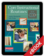 Learn more aboutCore Instructional Routines