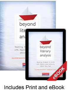 Learn more aboutBeyond Literary Analysis