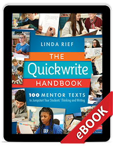 Learn more aboutThe Quickwrite Handbook