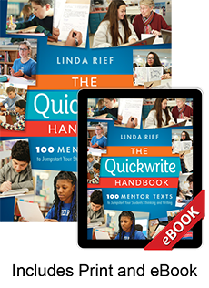 Learn more aboutThe Quickwrite Handbook