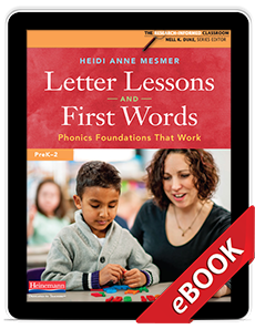 Learn more aboutLetter Lessons and First Words