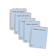 Spanish Writer's Notebook: Intermediate Grade 3-4 (5 pack)